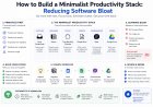 How to Build a Minimalist Productivity Stack: Reducing Software Bloat