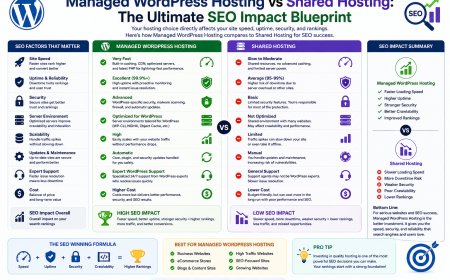 Managed WordPress Hosting vs Shared Hosting: The Ultimate SEO Impact Blueprint