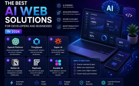 The Best AI Web Solutions for Developers and Businesses in 2026