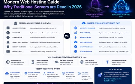 Modern Web Hosting Guide: Why Traditional Servers are Dead in 2026
