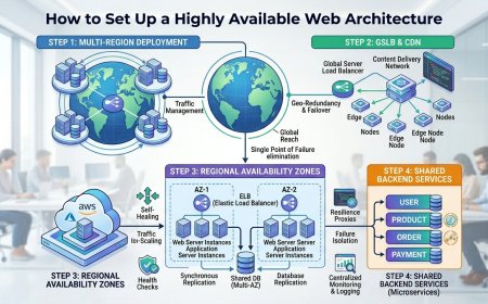 How to Set Up a Highly Available Web Architecture: A Step-by-Step Hosting Guide