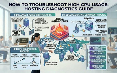 How to Troubleshoot High CPU Usage: Hosting Diagnostics Guide