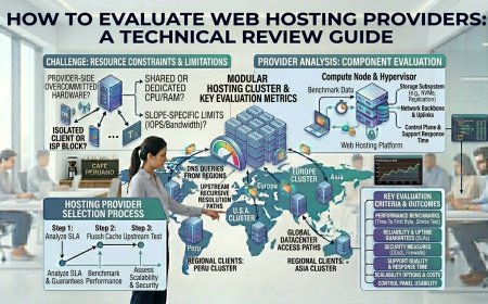How to Evaluate Web Hosting Providers: A Technical Review Guide