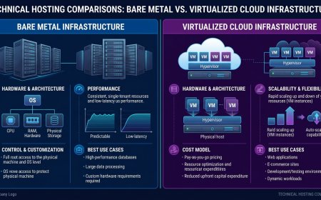 Technical Hosting Comparisons: Bare Metal vs. Virtualized Cloud Infrastructure