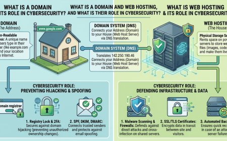 What Is a Domain and Web Hosting, and What Is Their Role in Cybersecurity?