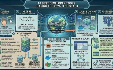 10 Best Developer Tools Shaping the 2026 Tech Stack