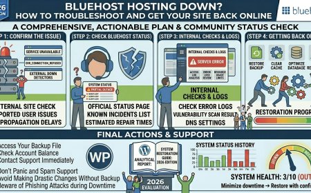 Bluehost Hosting Down? How to Troubleshoot and Get Your Site Back Online