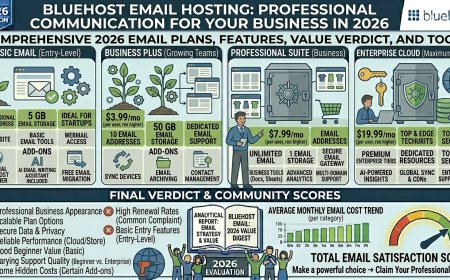 Bluehost Email Hosting: Professional Communication for Your Business in 2026