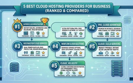 5 Best Cloud Hosting Providers for Business (Ranked & Compared)