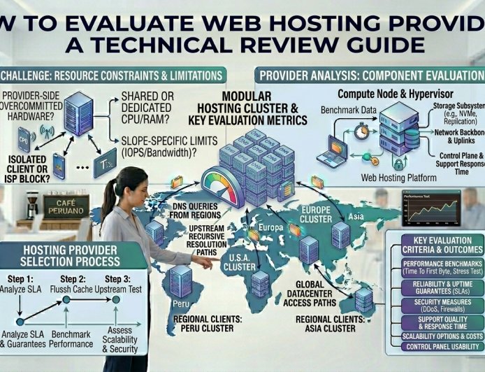 How to Evaluate Web Hosting Providers: A Technical Review Guide