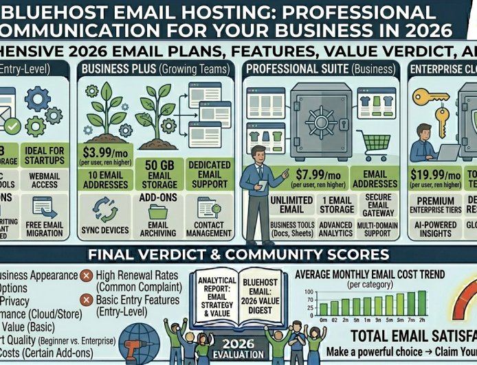 Bluehost Email Hosting: Professional Communication for Your Business in 2026