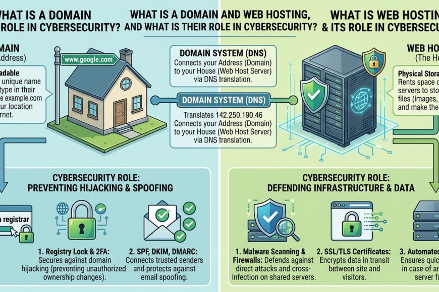 What Is a Domain and Web Hosting, and What Is Their Role in Cybersecurity?