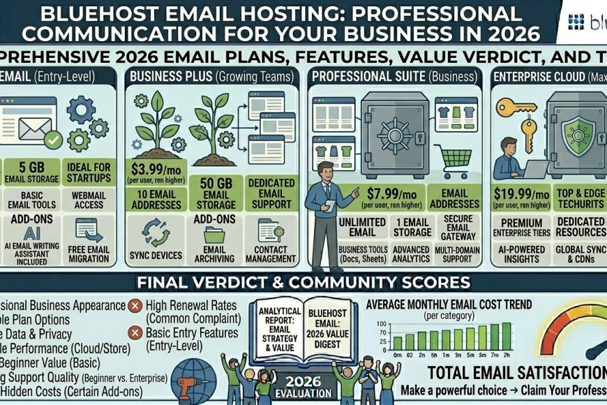 Bluehost Email Hosting: Professional Communication for Your Business in 2026
