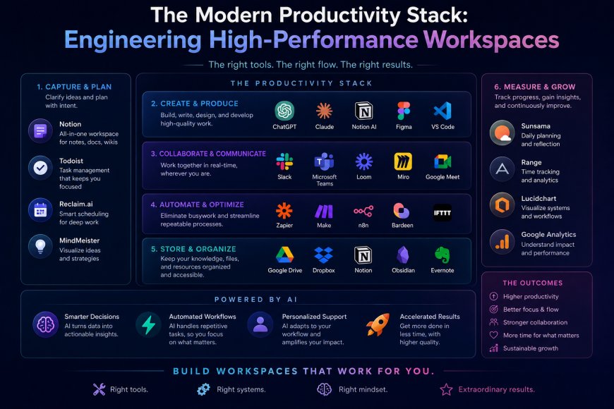 The Modern Productivity Stack: Engineering High-Performance Workspaces