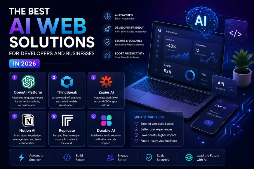 The Best AI Web Solutions for Developers and Businesses in 2026