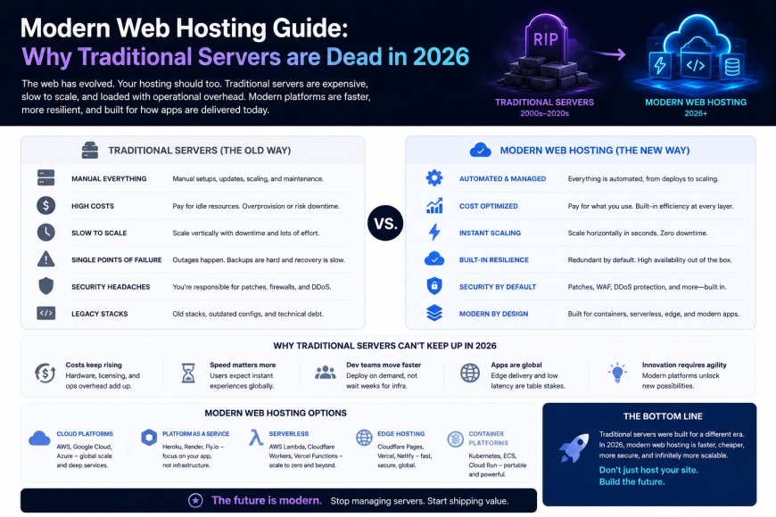 Modern Web Hosting Guide: Why Traditional Servers are Dead in 2026