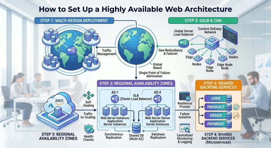 How to Set Up a Highly Available Web Architecture: A Step-by-Step Hosting Guide