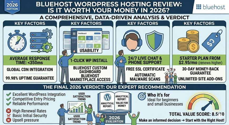 Bluehost WordPress Hosting Review: Is It Worth Your Money in 2026?