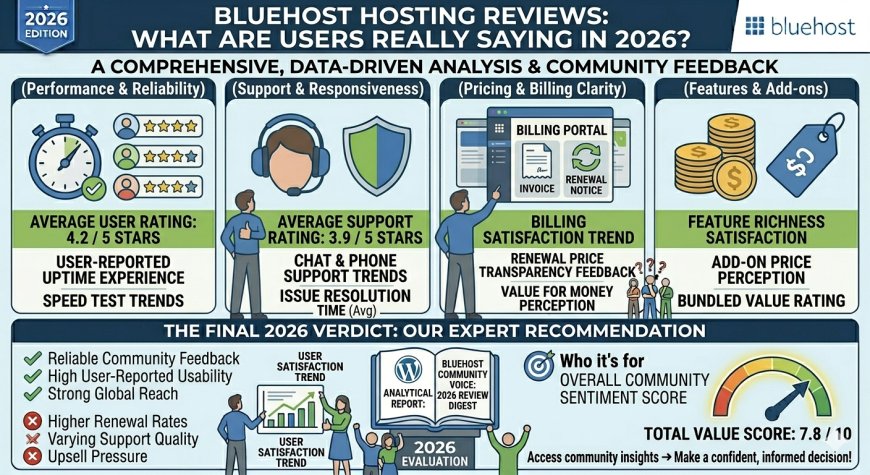 Bluehost Hosting Reviews: What Are Users Really Saying in 2026?