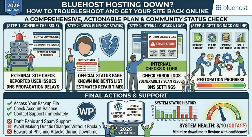 Bluehost Hosting Down? How to Troubleshoot and Get Your Site Back Online