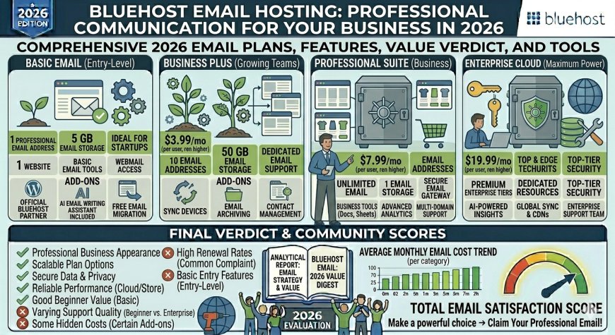 Bluehost Email Hosting: Professional Communication for Your Business in 2026