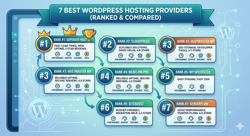 7 Best WordPress Hosting Providers (Ranked & Compared)